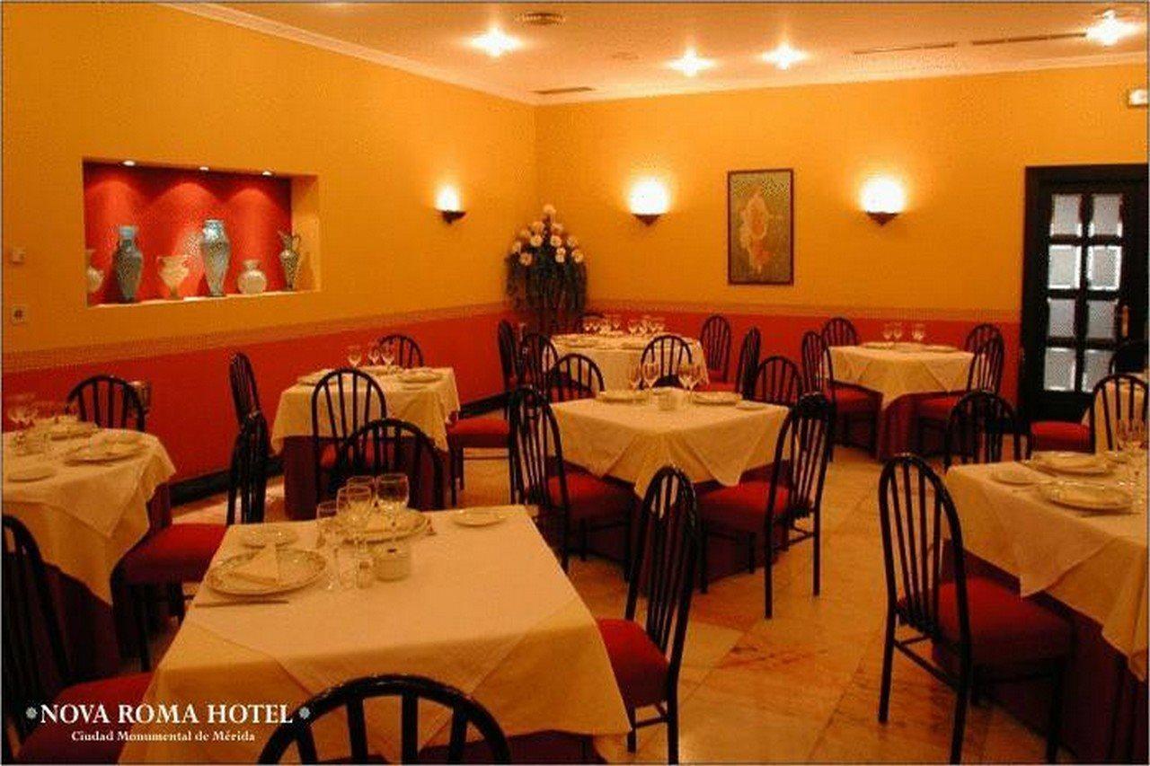 فندق ميريذافي  Nova Roma المطعم الصورة